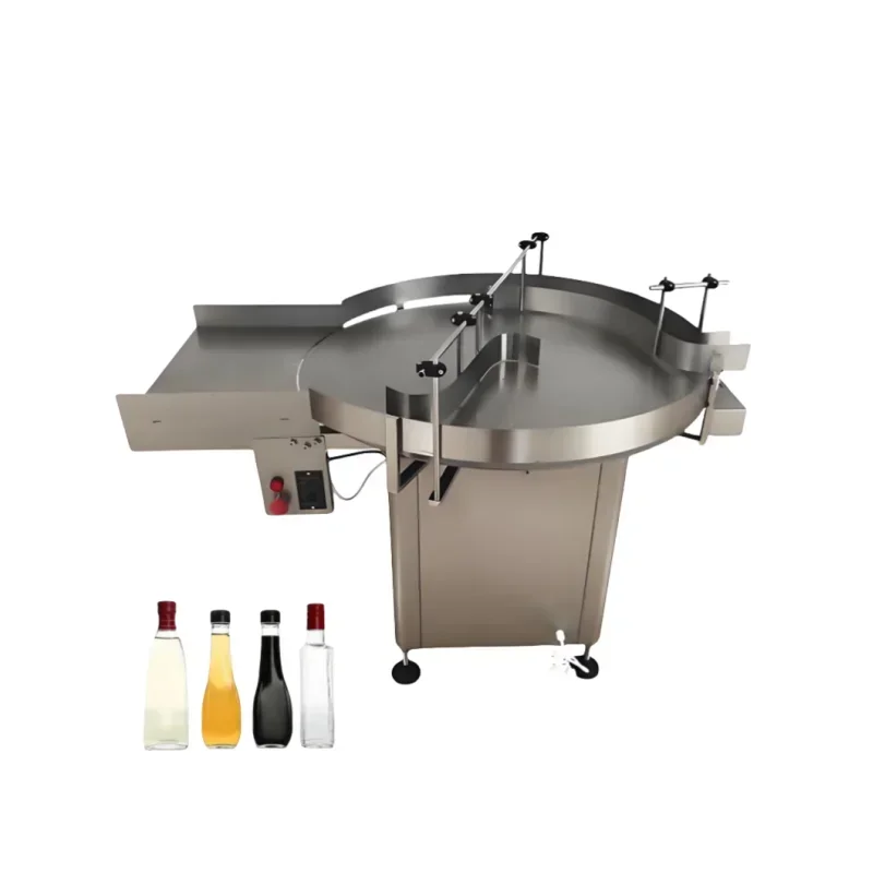 

Automatic round & Square Bottle Turntable Unscrambler for Filling & Labeling Machine New Condition