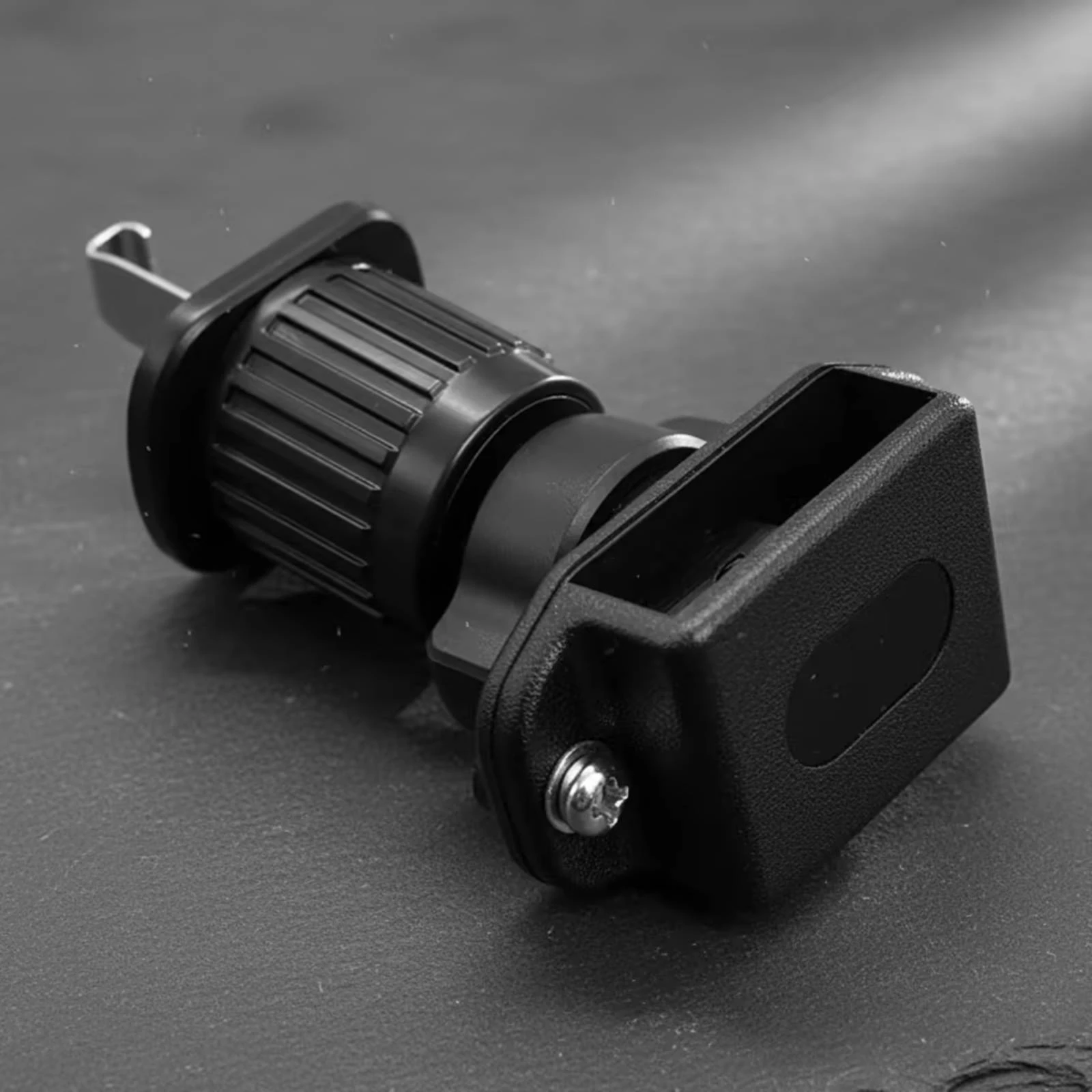 Two-Way Radio Holder with Air-Vent Mount Snap-on Handheld Transceiver Communicator Car Mount Two-Way Radio Holder Easy To
