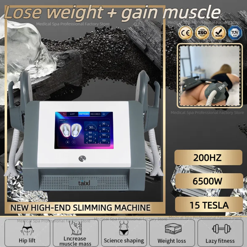 

EMS New Sculpt Machine RF ZERO TAIXL Body Sculpting Weight Loss Massager Electromagnetic Fat Slimming Muscle Stimulation Device