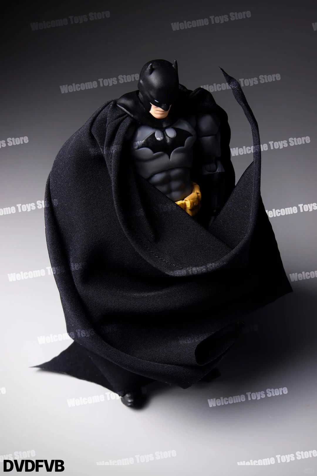 In Stock Ct Toys Batman Hush Mafex 126 Black Version Dc Bat Man Anime Action Figure Figurine Statue Model Custom Gifts Kids Toys view 4
