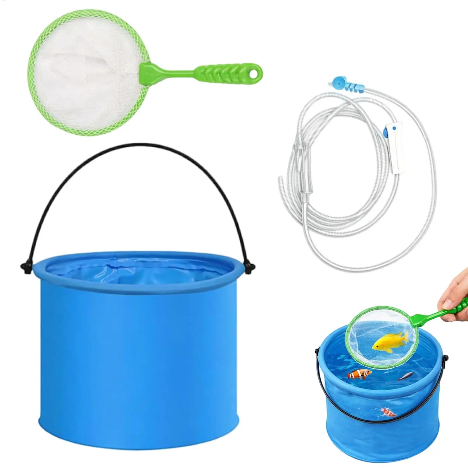 Drip Acclimation Kit Adjustable Safe Transition Acclimator Slow Water Change Drip System for Saltwater Freshwaters Aquarium
