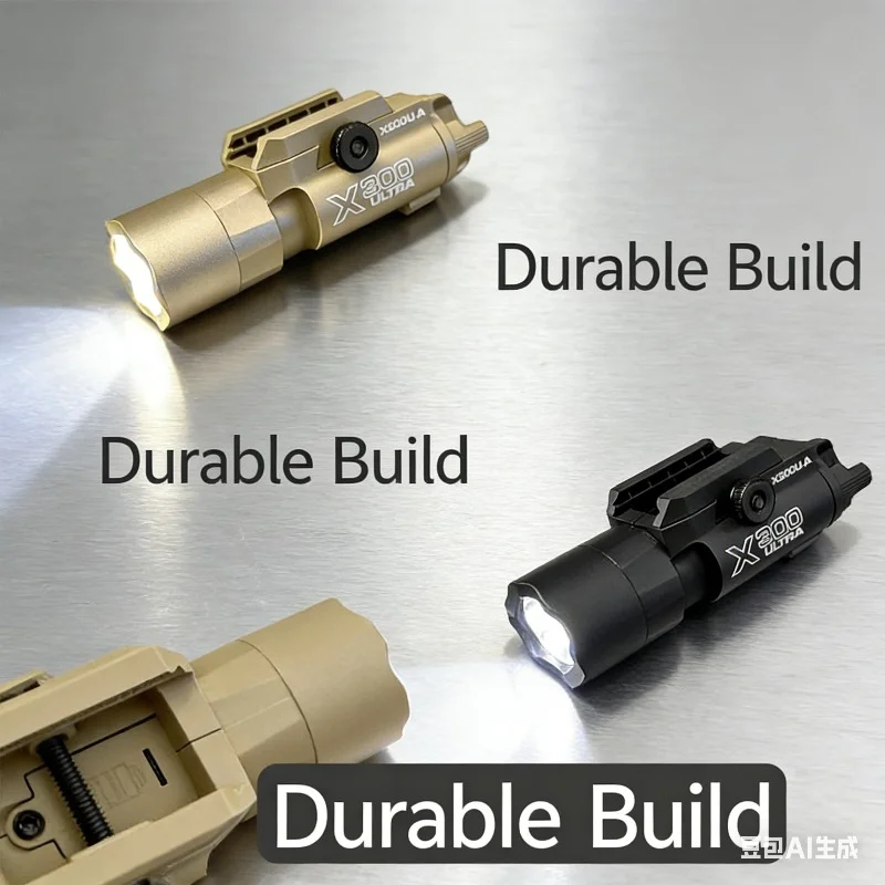 

Многофункциональный тактический фонарь X300U-A: подходит для рельсов 20 мм, для игрушечных страйкбольных пистолетов, охоты, матчей CS и военных игр