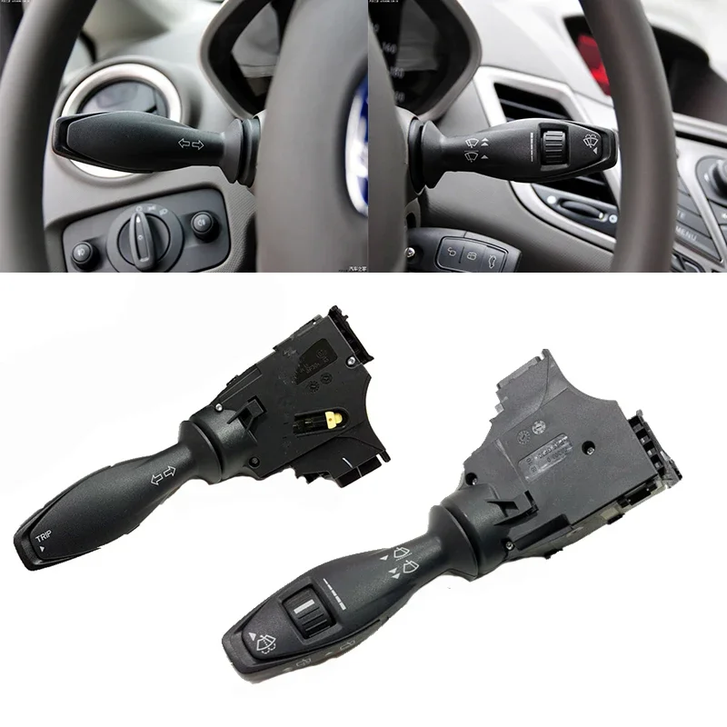 Car Headlight Turn Signal Windshield Wiper Switch  For Ford New Fiesta Ecosport  2009 2010 2011 -2018 2019 8A6T-17A553-AC