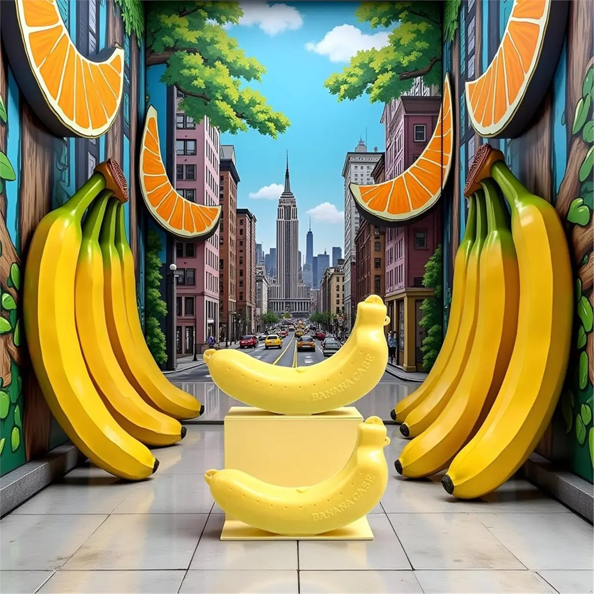 A67T NEW 2Pcs Banana Case, Cute Banana Protector Storage Box, Portable Banana Holder for Lunch Boxes, for Outdoor Travel Yellow