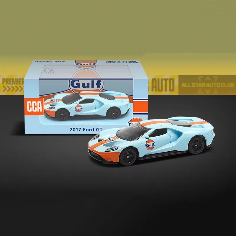 In Stock Cca 1:64 Gulf Series Car Alloy Miniature Ford Gt Volkswagen Beetle Bmw M4 Diecast Model Custom Car Toys Model Kids Gift