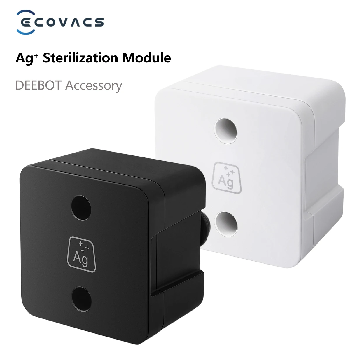 Ecovacs peças sobresselentes ag + esterilização módulo íon de prata para ecovacs deebot x1 omni/x1 turbo/x1 plus/t10 turbo/t10 plus.