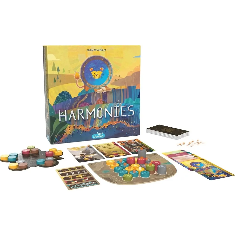 Harmonies - Board Games - Creation of Landscapes and Habitats for Animals - Strategy and Creativity - For Ages 10 and Above