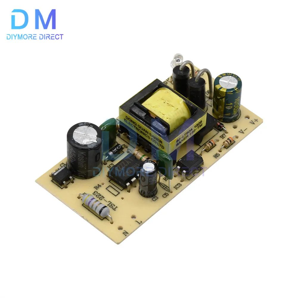 AC 100V-240V to DC 5V 2.5A Switching Power Supply Module Switch Overvoltage Overcurrent Short Circuit Protection