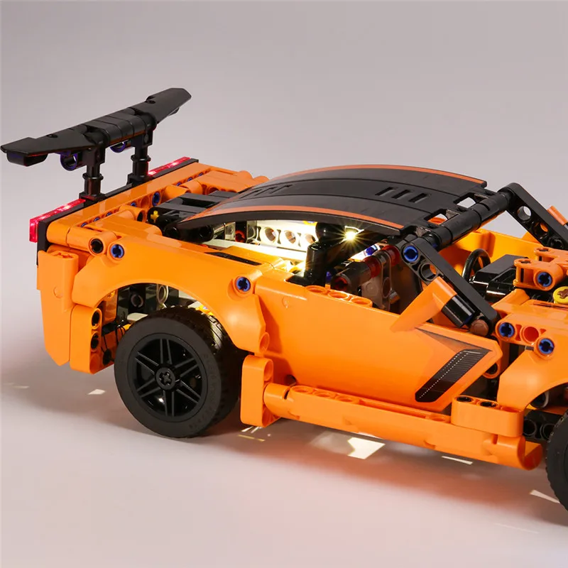 DIY LED Light Kit For LEGO 42093 Technical Speed Super Hypercar  (Only LED Light,Without Blocks Model)