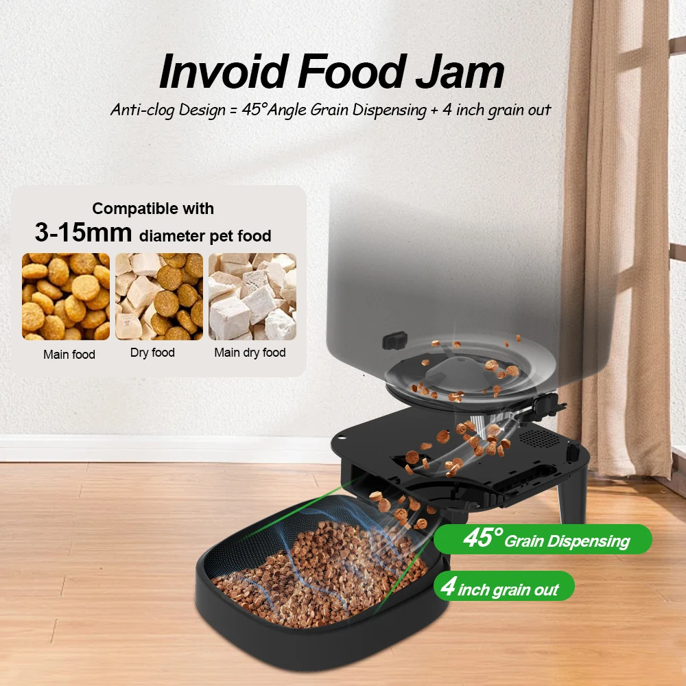 Automatic Cat Food Dispenser 3