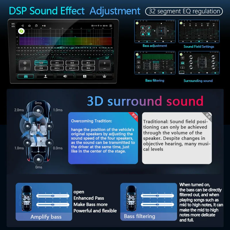 راديو سيارة MeiHua مقاس 9 بوصة لسيارة شيفروليه تراكس أندرويد 14 Carplay مشغل فيديو متعدد الوسائط وحدة رأس 2K وشاشة QLED