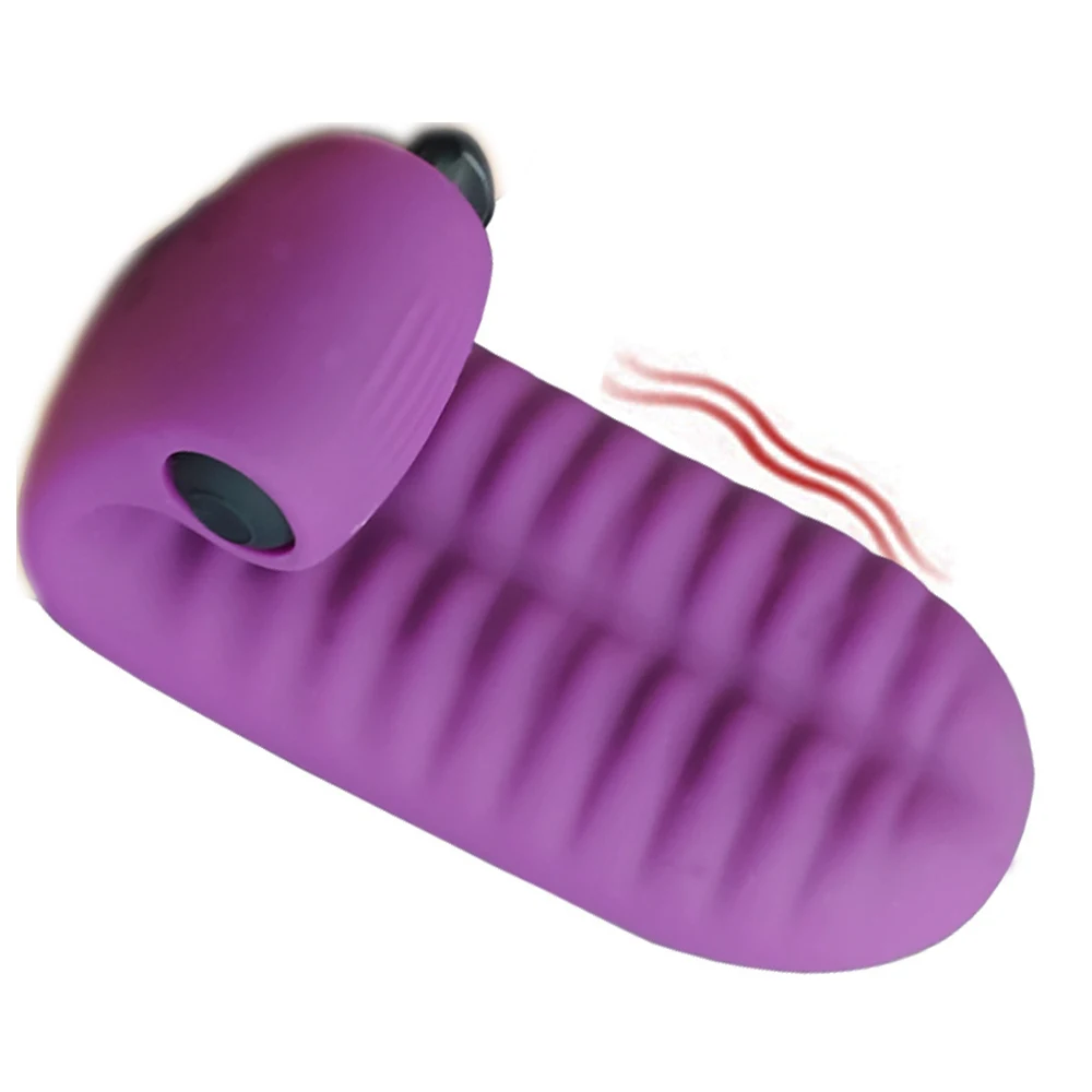 Female Masturbation Sex Toys Lesbian Erotic Silicone Product Finger Vibrator Clit G-spot Stimulator 18+ Women Clitoral Massager