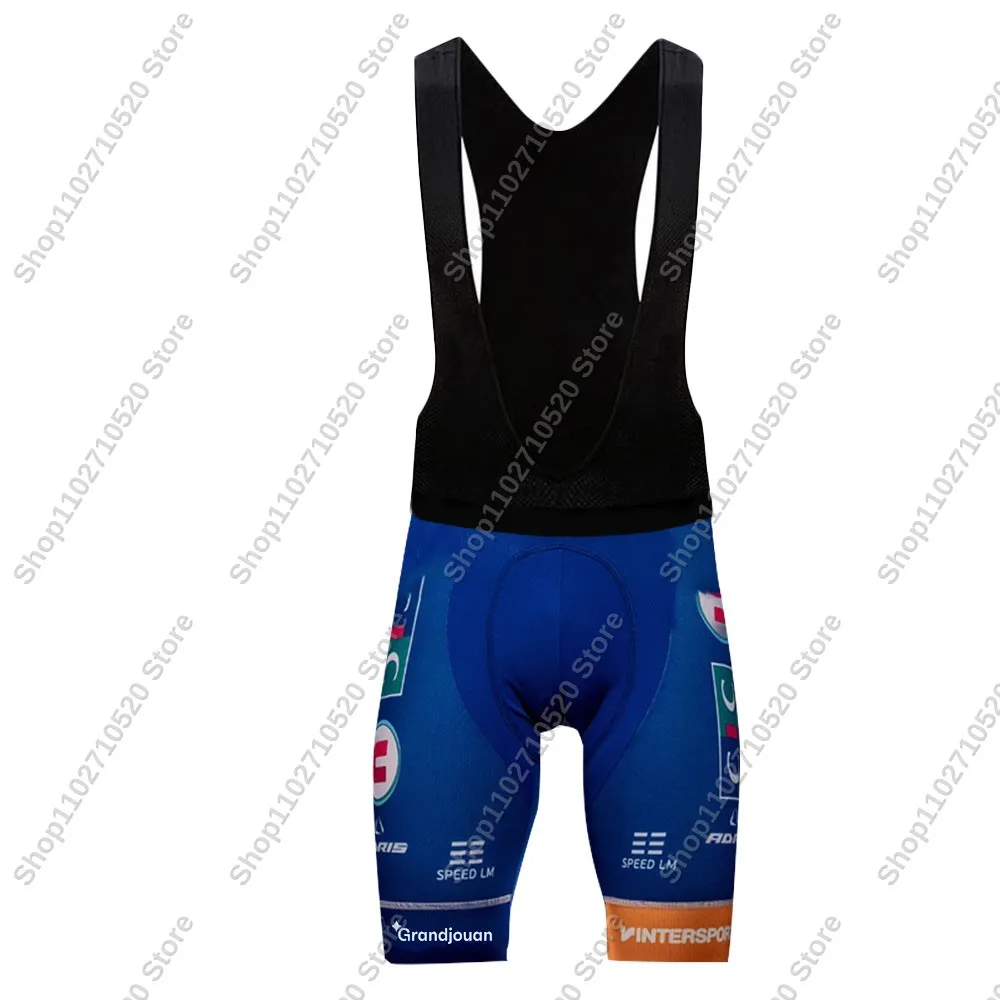 2025 CIC U Nantes Atlantique Cycling Jersey Set Men Bicycle Clothing Road Bike Shirts Suit Bicycle Bib Shorts MTB Ropa Maillot