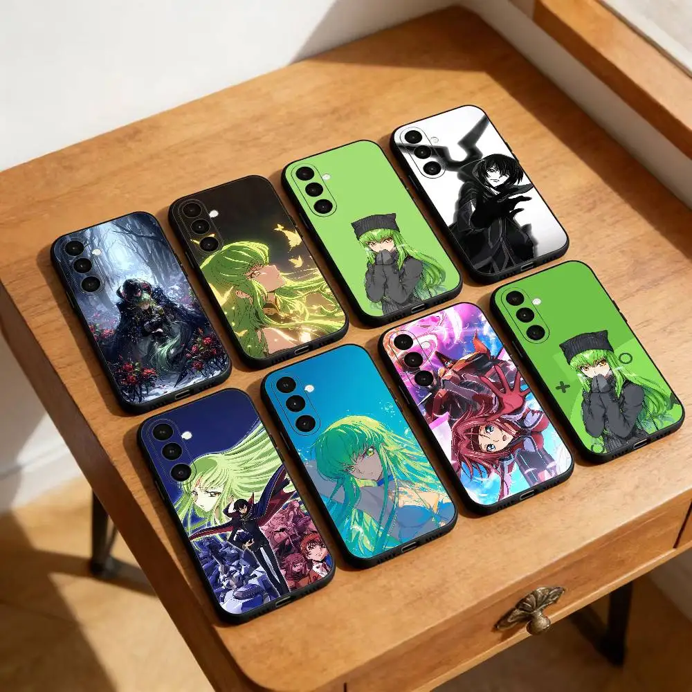 Code Geass Logo Phone Case For Samsung Galaxy A13,21s,22,31,32,52,53,71,72,73,Soft Black Cover