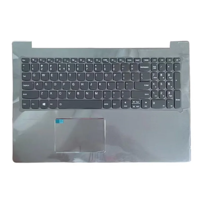 Imagem -03 - Teclado Original para Lenovo Ideapad Laptop Palmrest Caixa Superior Tampa Superior com Touchpad de Teclado dos Eua 52015 520-15ikb Novo