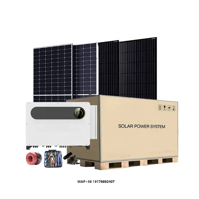 600W Solar Panel 30KW Completely on Grid Solar Power System, 30KW Solar Energy System