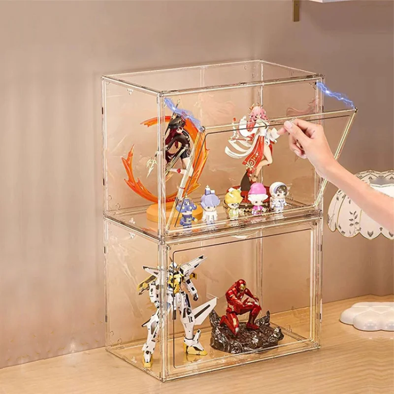 مخصص. ألعاب مستطيلة عالية أرقام خزانة عرض زجاجية خزانة عرض نموذج خزانة عرض #2