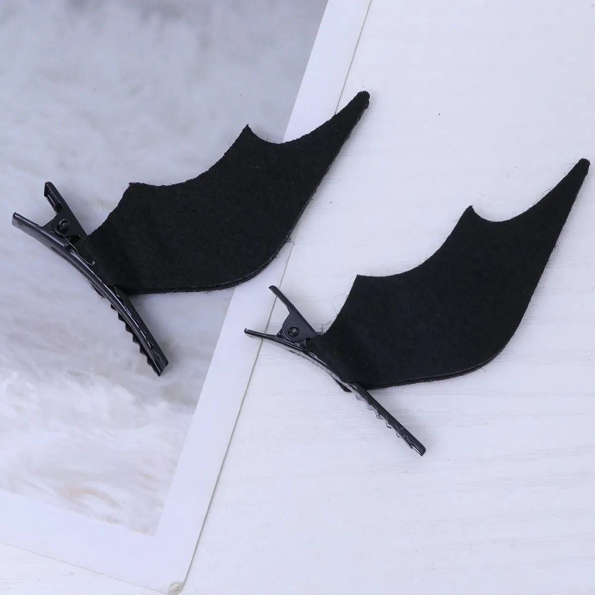 Halloween Hair Clips Devil Bat Wings Design Fun Creative Hair Accessories for Adults Kids Toddlers Perfect for Costume