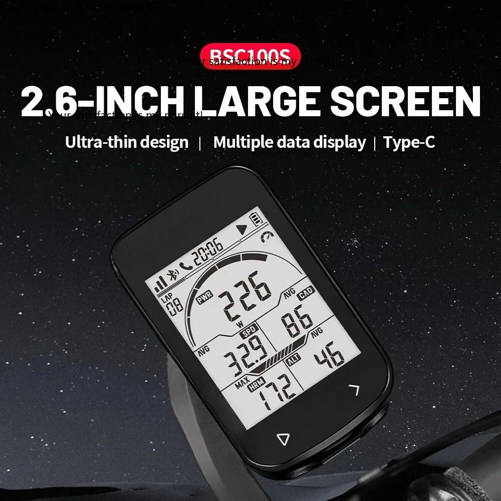GPS Bike Computer IGPSPORT BSC100S Cycle Wireless Speedometer Bicycle Digital Stopwatch Cycling Odometer Cycling Computer