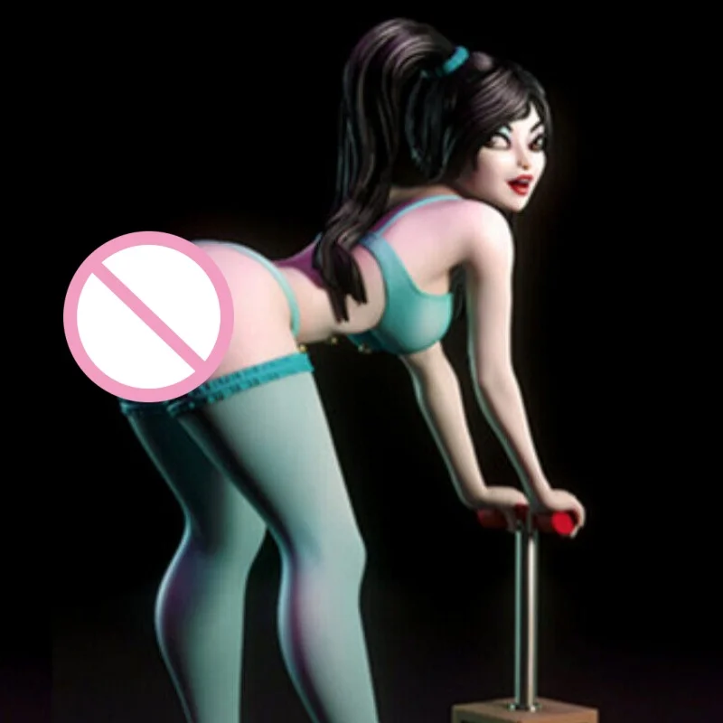 Blast Girl Version 1 Resin Figure 1/24 Scale 75mm  Assembly Model Kit Unassembled and Unpainted Diorama Toys