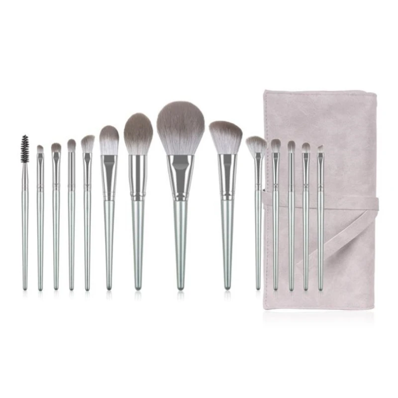 10/14 Pcs Makeup Brushes Set with Storage Bag Eye Brush Cosmetic Brush