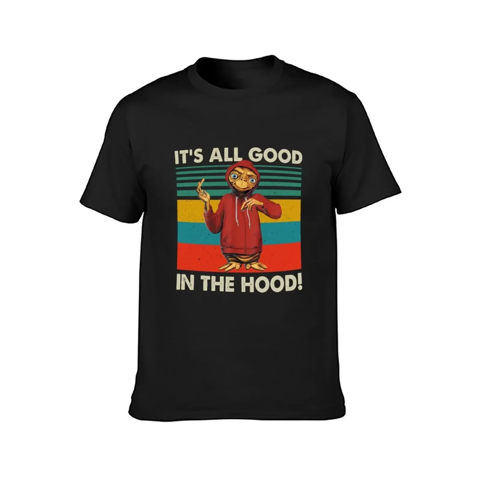 Retro It’s All Good in The Hood T-Shirt vintage graphic tee tops t shirt men