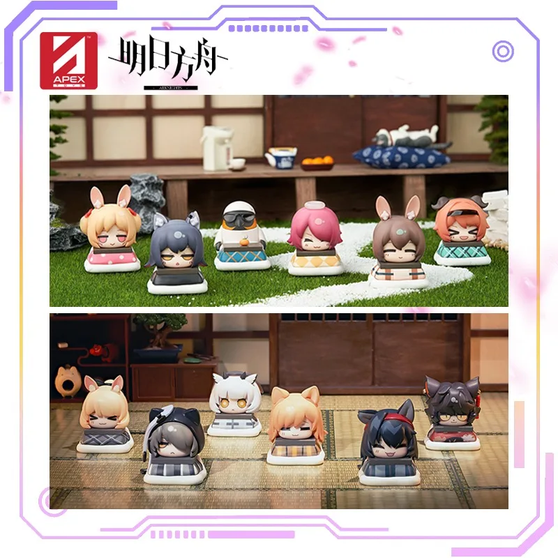 APEX-TOYS Original Arknights Series Warm Winter Stove/Warm Winter Hearthstone Egg Second Bullet Blind Box Toy Model Boy Gift