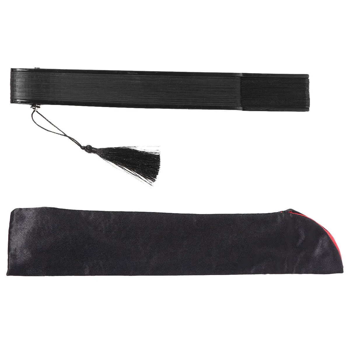 

Black Folding Fan Style Handheld Fan for Home Decoration Photo Prop Gifts Ideal for Family Friends