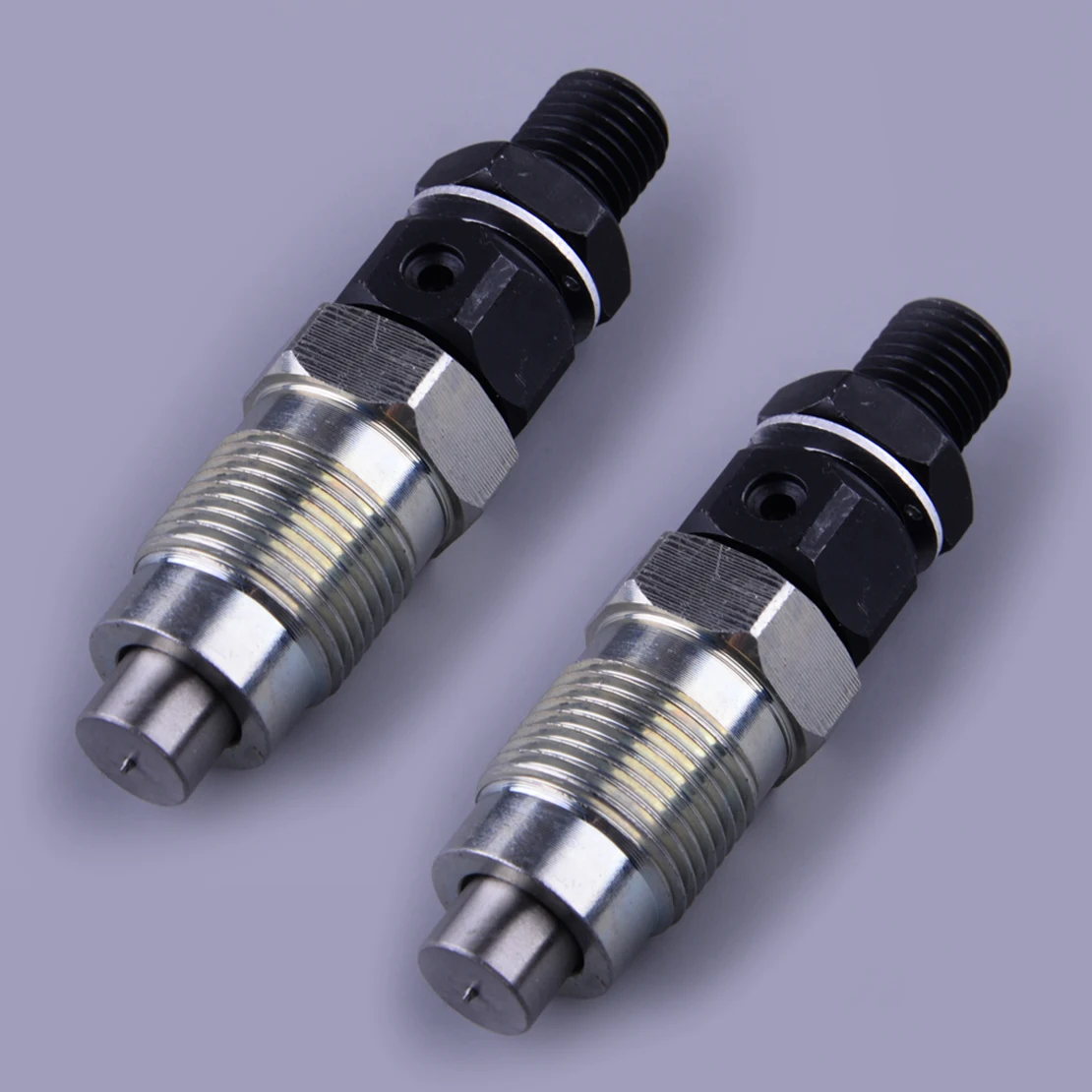 093500-7120 2pcs Diesel Fuel Injector 23600-69165 Fit for Toyota Hilux Surf Prado 1KZ-TE 3.0L Engine