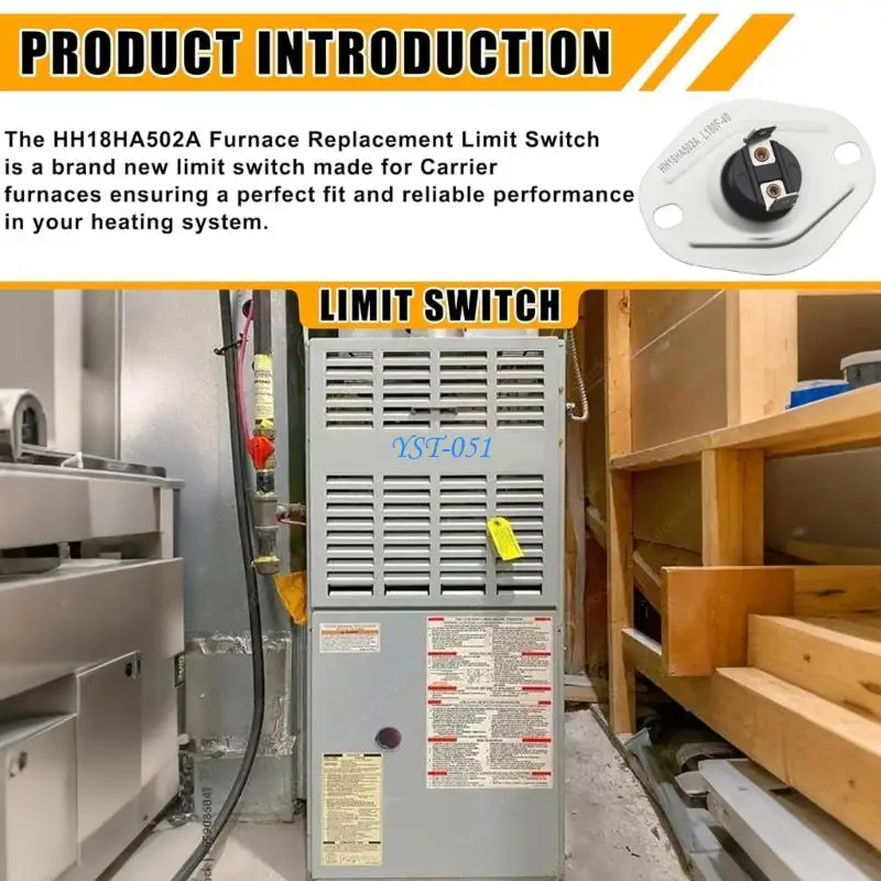E15A Heat Management Device HH18HA502A Correct Replacement Safety Unit for Heating