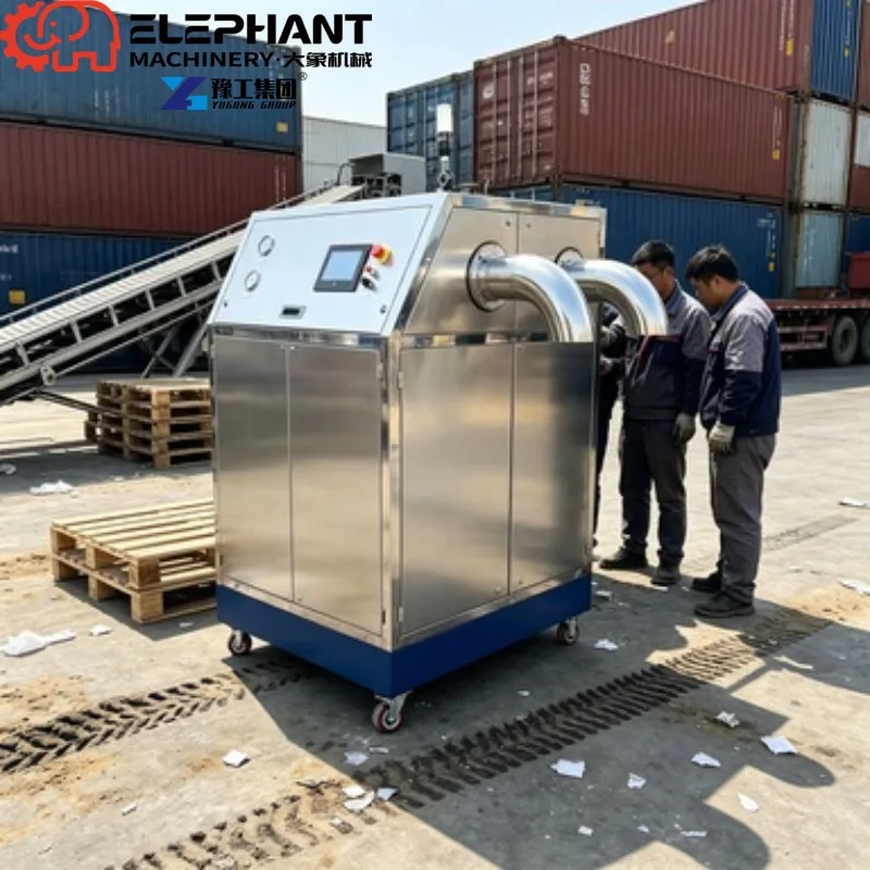 Dry Ice Pelletizer, Small Excellent Performance Dry Ice Making Machine For Dry Ice Blasting