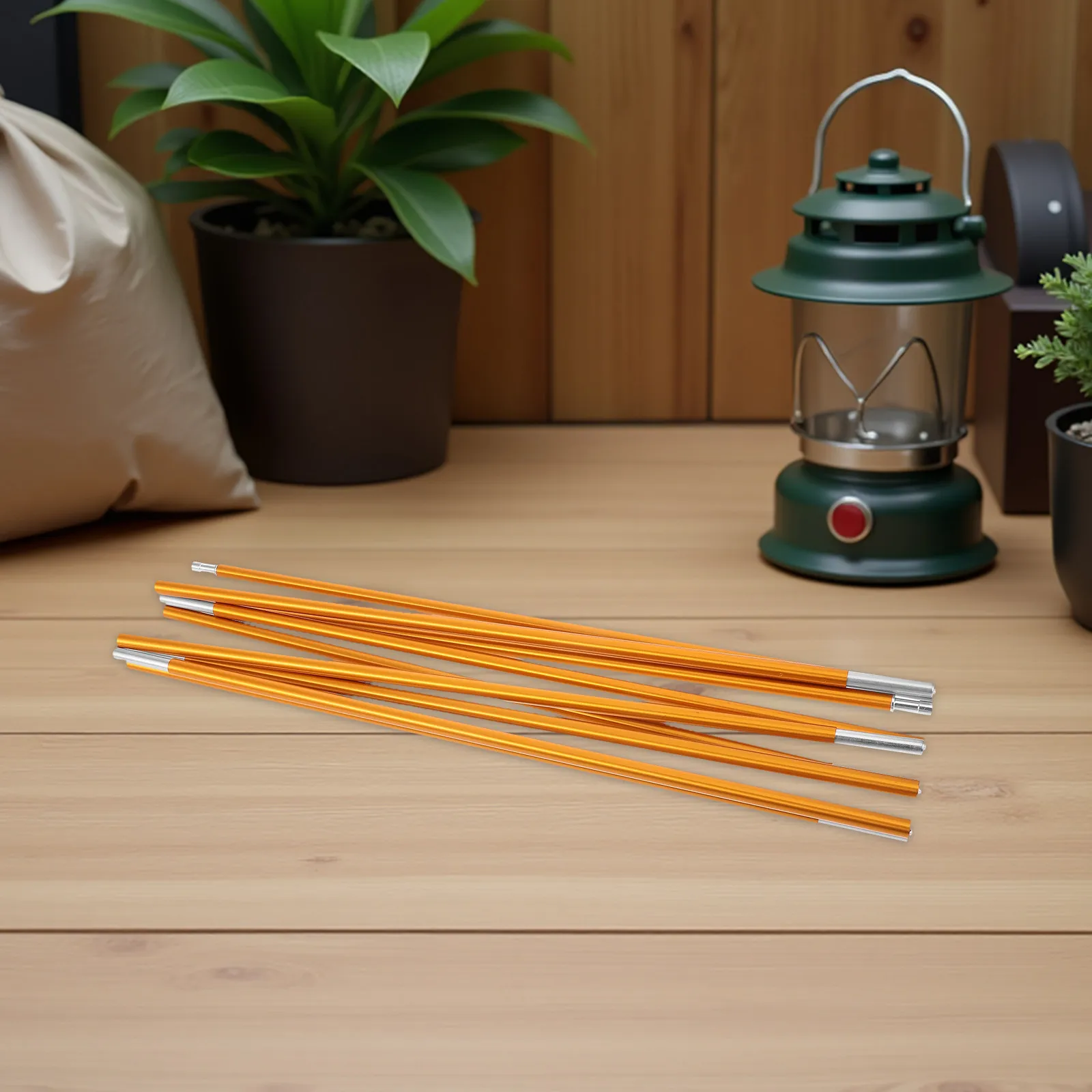 1Set Outdoor Tent Poles 8.5mm Diameter Aluminum Alloy Fiberglass Portable Camping Hiking Replacement Tent Rods Support Bars