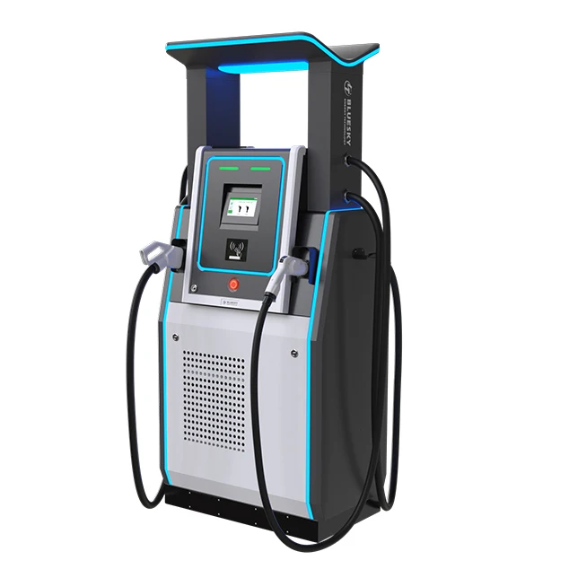 Fast Charging 180kW Floor-standing DC Charging Pile Swiping APP Credit Card Payment Commercial Charging Station