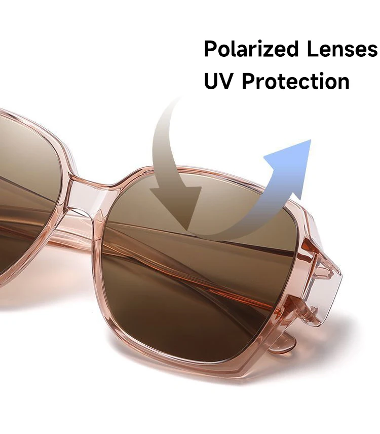 1PCS Polarisierte Sonnenbrille Frauen Männer Verwendet Außerhalb Von Brillen Fit Über Lesebrille UV400 Brillen – Detail 6