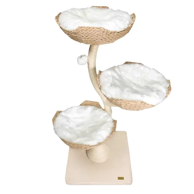 

Прямые продажи с фабрики в форме дерева, цветок, кошка, лазание, рама, гнездо, дерево, встроенный багажник, тканая когтеточка