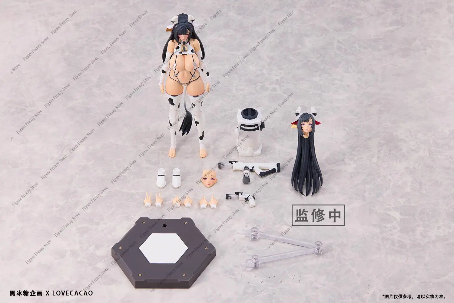 Special OfferIn Stock Genuine Brown Sugar Project LOVECACAO Milky White Cow girl 1/12 Action Figure 6inch Full Set Mol Toys Orna