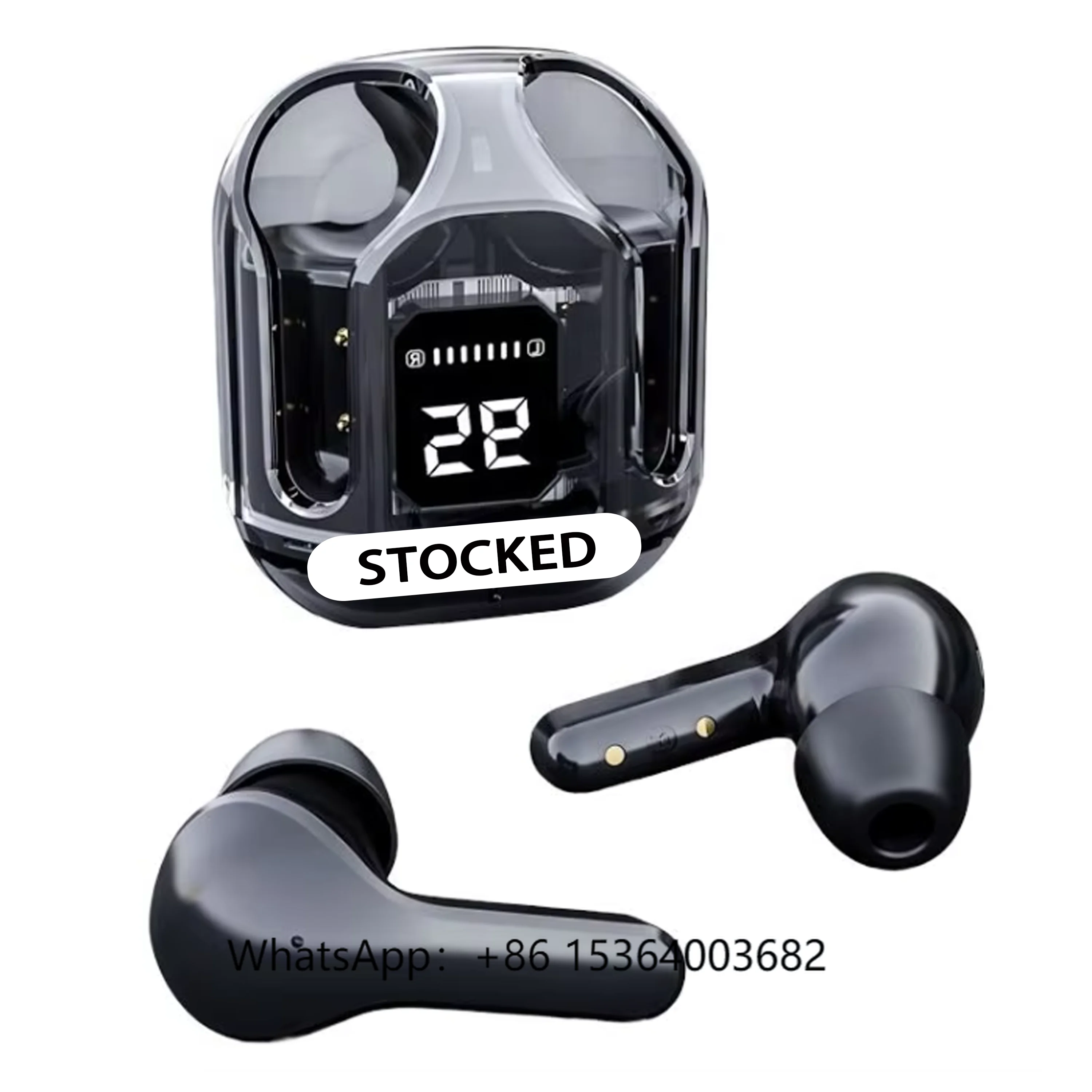 

TJXL-In Stock Cheap Price ENC Tws Air31 In-ear Wireless Earphone & Headphones Clear Sound Call Digital Display Hifi Stereo Earbu