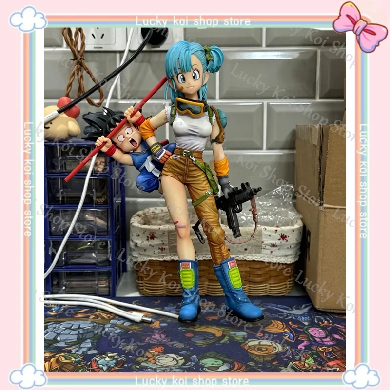 In Stock VD Studio Bulma Figure Dragon Ball Z Cover Page Anniversary Version Anime PVC Collectible Model Gift for anime Fans