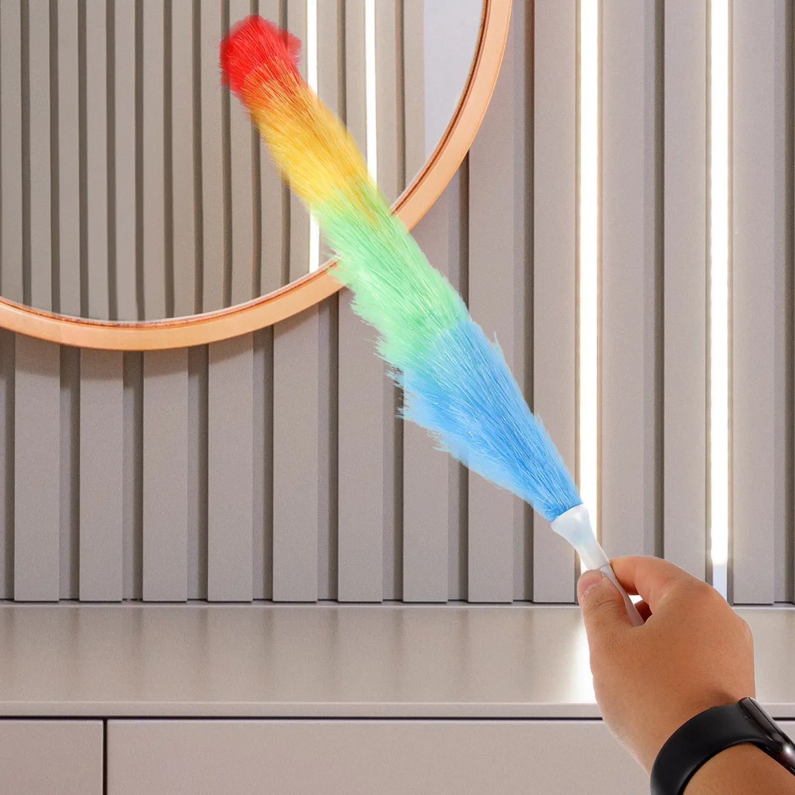 

Reusable Duster With Handle Dust Cleaner For Home Car Furniture Portable Cleaning Tool Household Dust Removal Brush