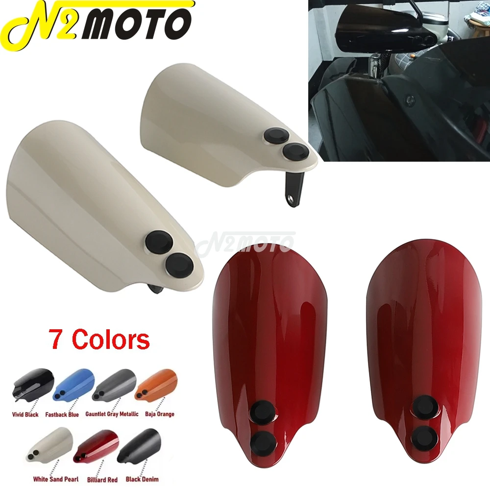 

Motorcycle Hand Guard Cover For Harley Road King FLHR FLHR FLHRC FLHRSE FLHRSE4 FLHRSE5 Handle Shield Handguards Protector 09-16