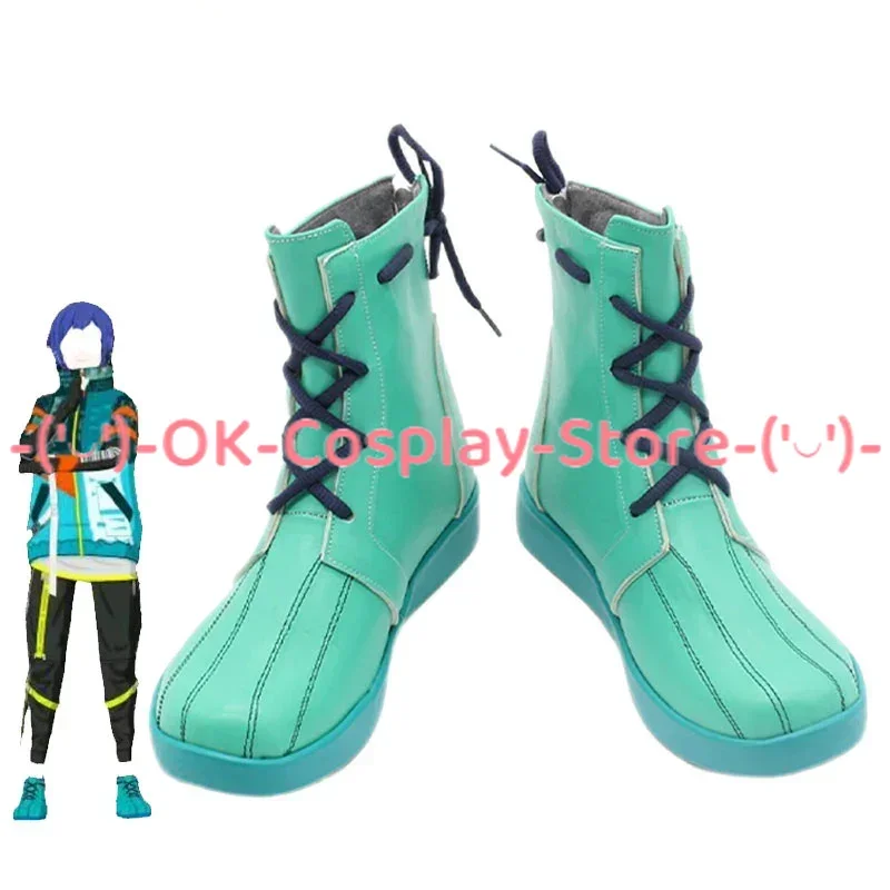 

Game Project Sekai Colorful Stage Cosplay Shoes PU Leather Shoes Halloween Carnival Boots Cosplay Props Custom Made