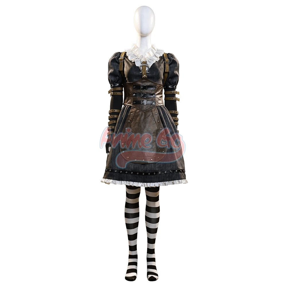 

Alice Cosplay Costume Alice Madness Returns Outfit for Women Halloween Role Play