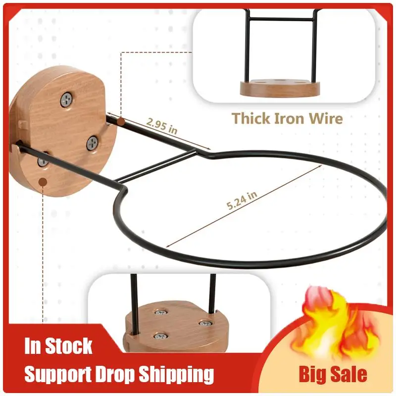 A35F New Foldable For Basketball Holder Wall Mount(2 Pcs), Ball Storage Rack Supports For Basketball, Soccer Volleyball, Footbal