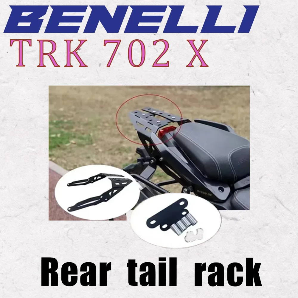 

Motorcycle Benelli Black Luggage Rack Support Rack Rear Rack Tail Rack Kit for Benelli Trk702 Trk 702 X 702X Trk702X