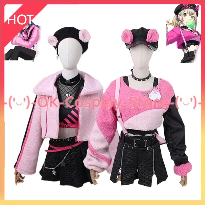 Project Sekai Colorful Stage Cosplay Costumes Shiraishi An Azusawa Kohane Cosplay Dress Party Suit Halloween Uniform Custom Made