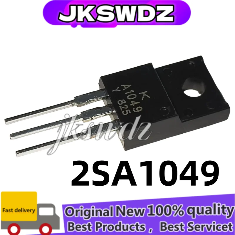 

10PCS NewA1049 C2028 A1304 C3296 A1306 C3298 A1444 C3694 2SA1049 2SC2028 2SA1304 2SC3296 2SA1306 2SC3298 2SA1444 2SC3694 TO-220F