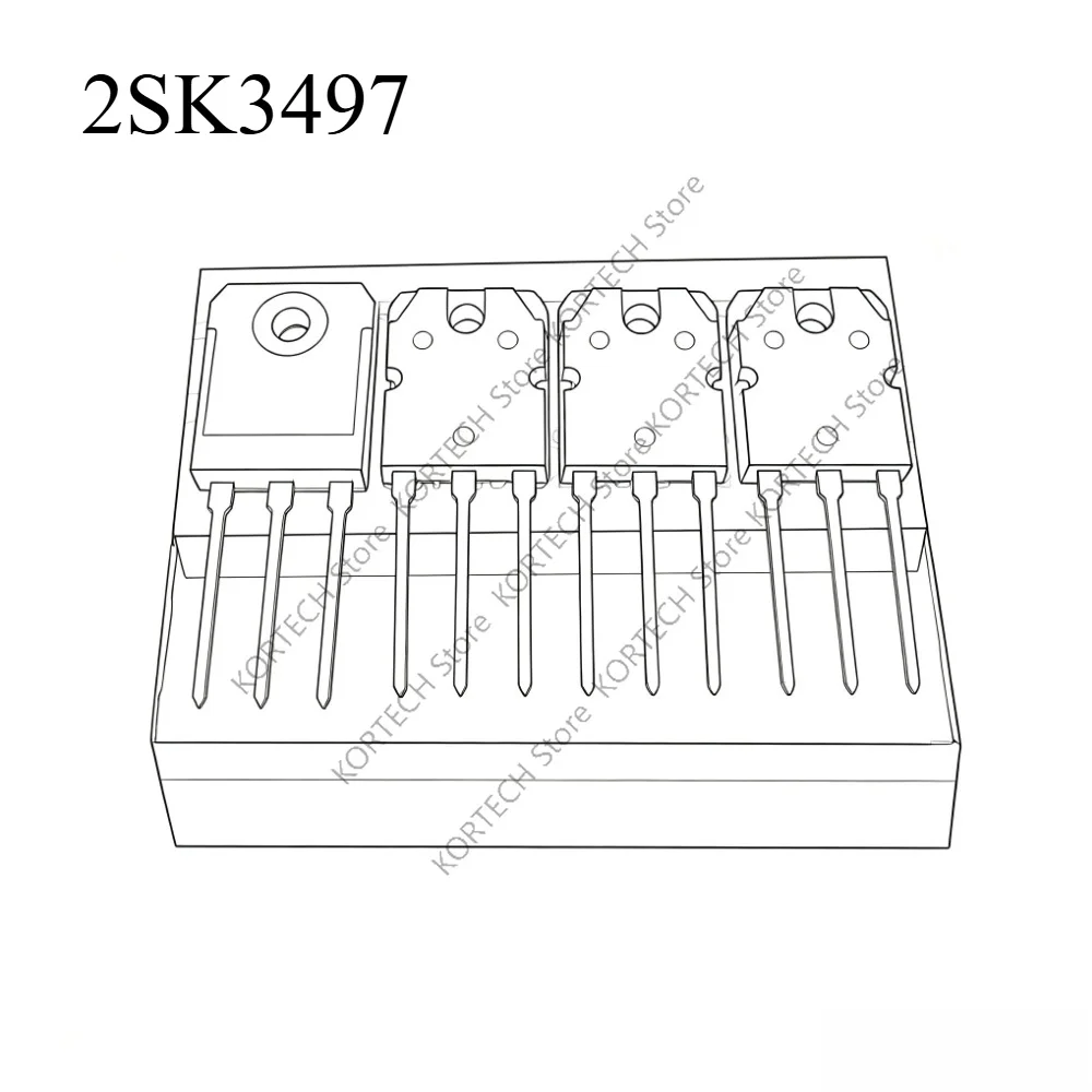 2Pcs=1pair/Lot new original 2SK3497/2SJ618/K3497/J618 audio matching tube
