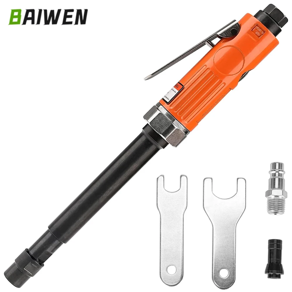 Extended Shaft Air Die Grinder Grinding Mill Engraving Tool Polishing Machine Tools Pneumatic Engraving Machine for Tire Repair