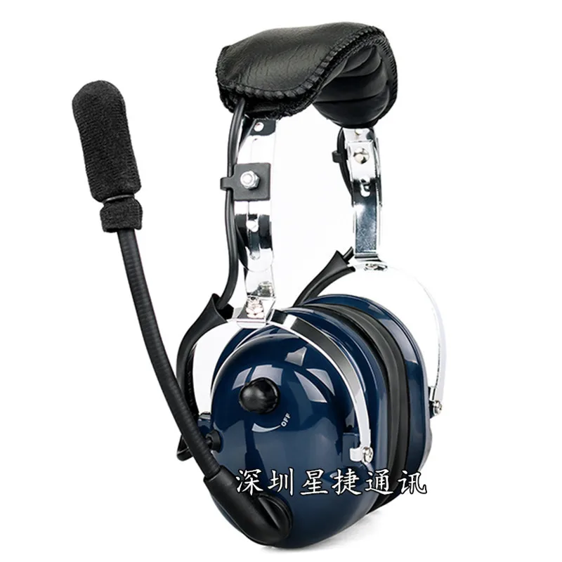 

Interphone earphones, racing, airport, aviation, microphone, cycling, anti noise earphones, top mounted