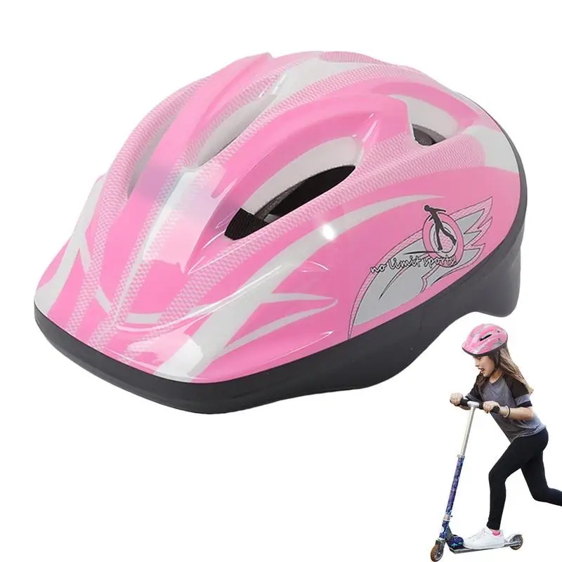 Adjustable Kids Bicycle Helmets Lightweight Breathable Safety Helmets For Bike Skate Scooter Incline Skating